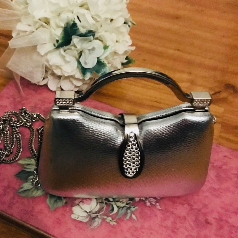 💋💄Mini silver party purse 👛